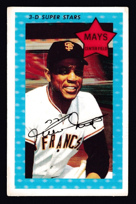 1971 Kellogg's #10 Willie Mays GD+