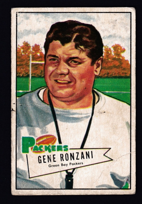 1952 Bowman Small #135 Gene Ronzani RC Fair