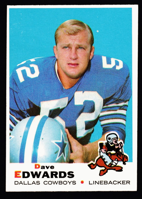 1969 Topps #210 Dave Edwards RC EX