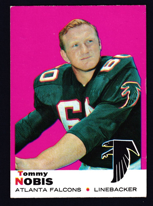 1969 Topps #093 Tommy Nobis VGEX