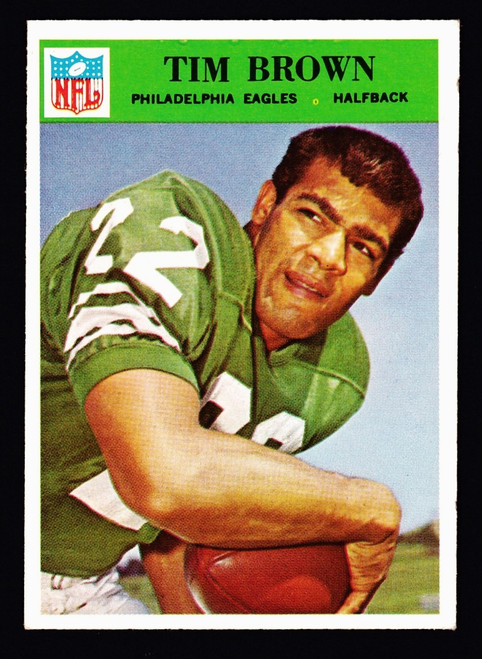 1966 Philadelphia #135 Tim Brown EX+