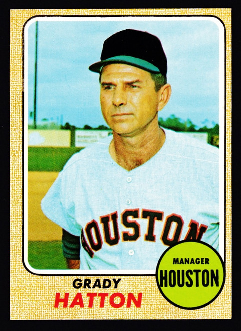 1968 Topps #392 Grady Hatton EXMT