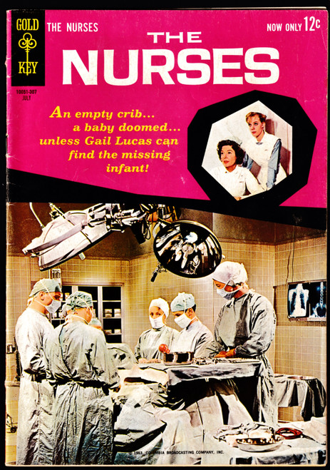 1963 Gold Key The Nurses #2 VG+