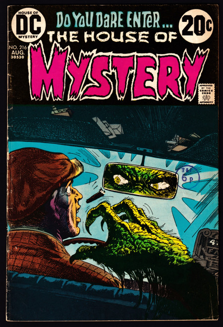 1973 DC House of Mystery #216 VG+ B