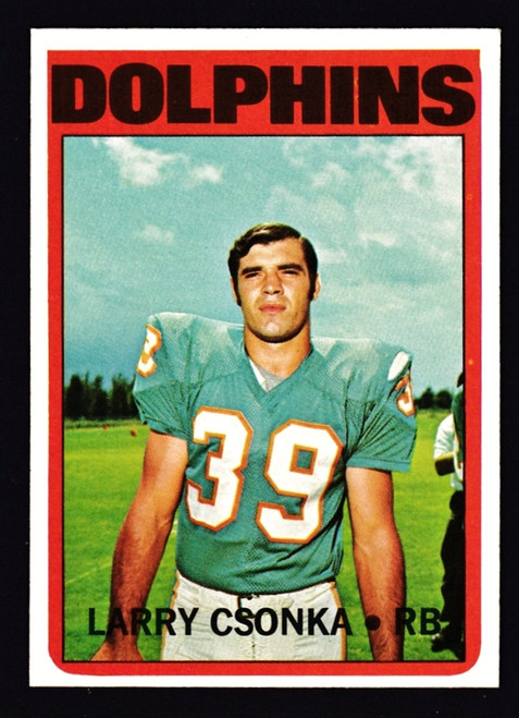 1972 Topps #140 Larry Csonka NM