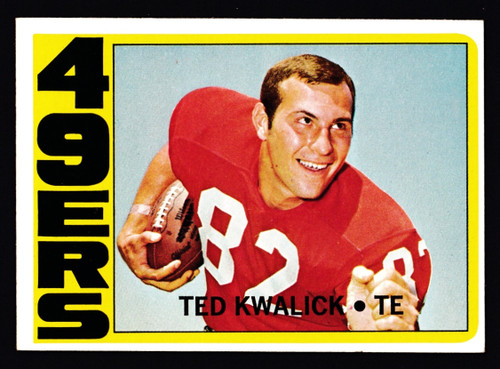 1972 Topps #155 Ted Kwalick RC EX