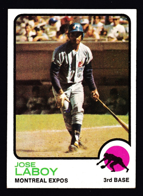 1973 Topps #642 Jose Laboy EX