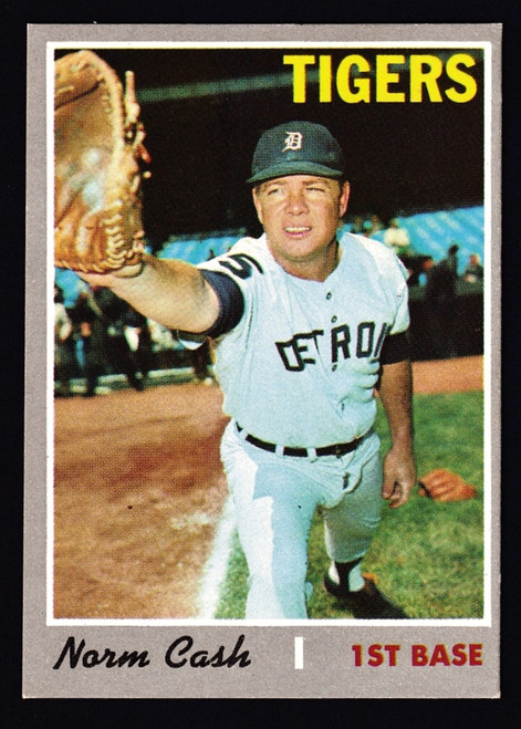 1970 Topps #611 Norm Cash VGEX