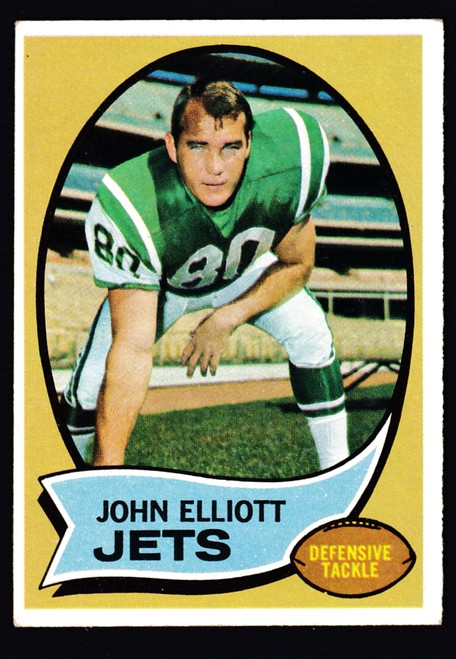 1970 Topps #054 John Elliott RC VG+