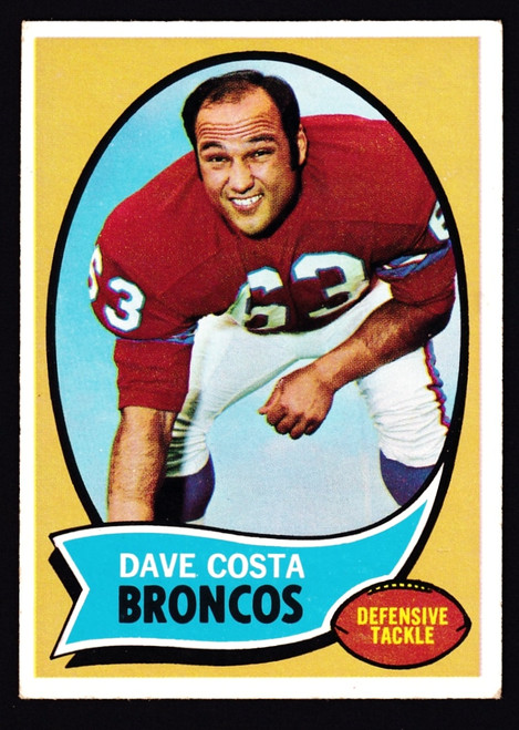 1970 Topps #122 Dave Costa EX-