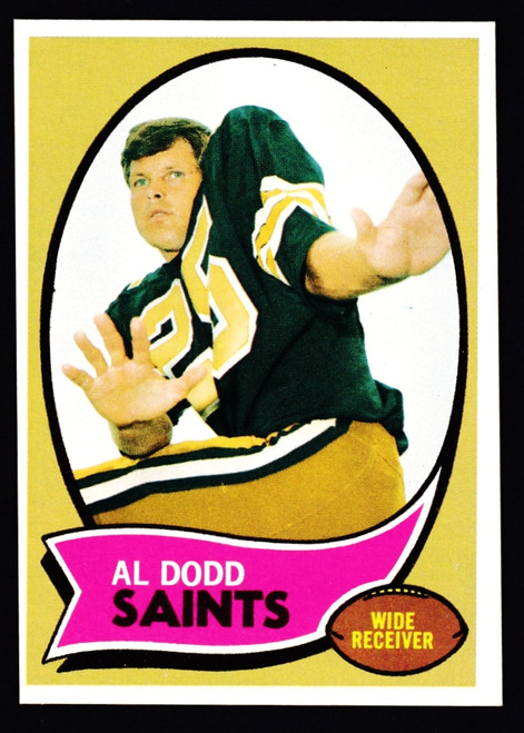 1970 Topps #123 Al Dodd RC EX-