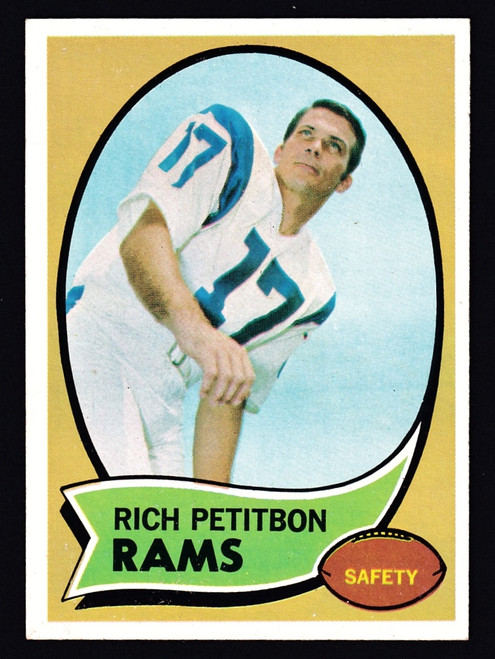 1970 Topps #203 Rich Petitbon EXMT