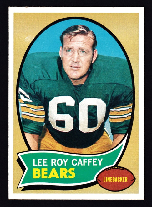 1970 Topps #236 Lee Roy Caffey EX