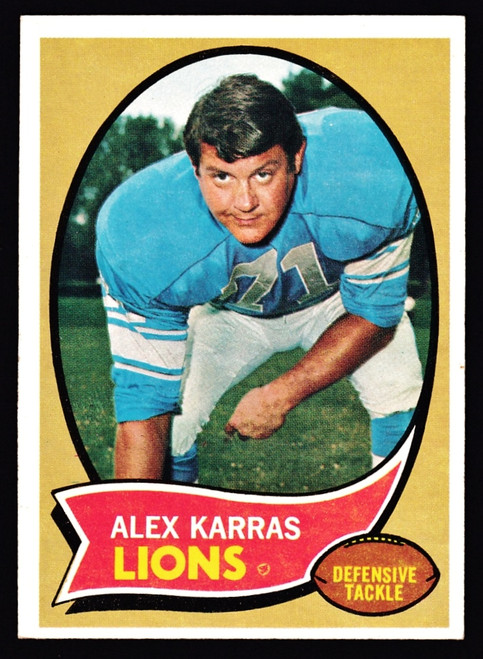1970 Topps #249 Alex Karras EX