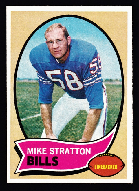 1970 Topps #252 Mike Stratton EXMT+