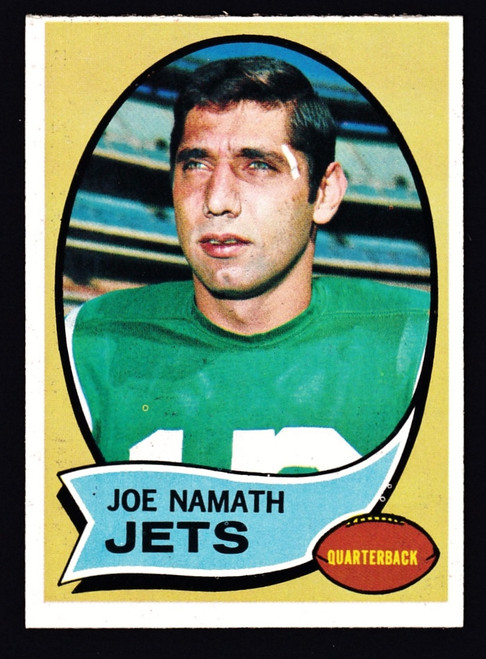 1970 Topps #150 Joe Namath VG+