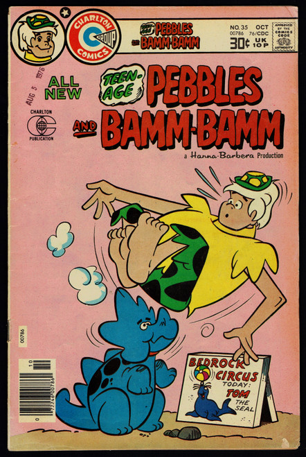 1976 Charlton Pebbles and Bamm-Bamm #35 VG