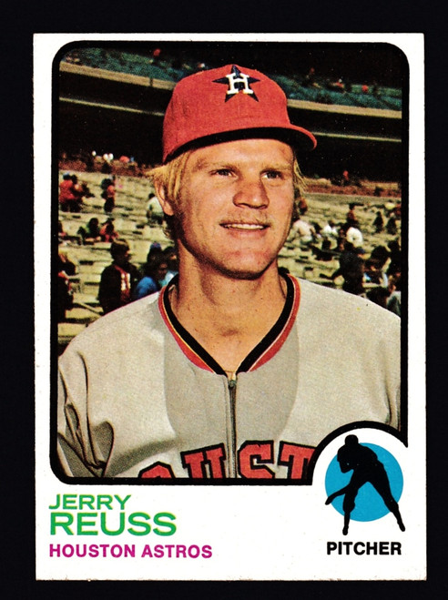 1973 Topps #446 Jerry Reuss EX