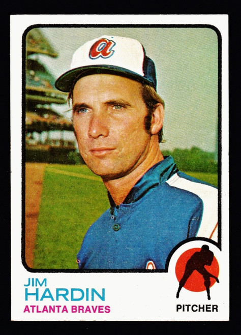 1973 Topps #124 Jim Hardin EX+