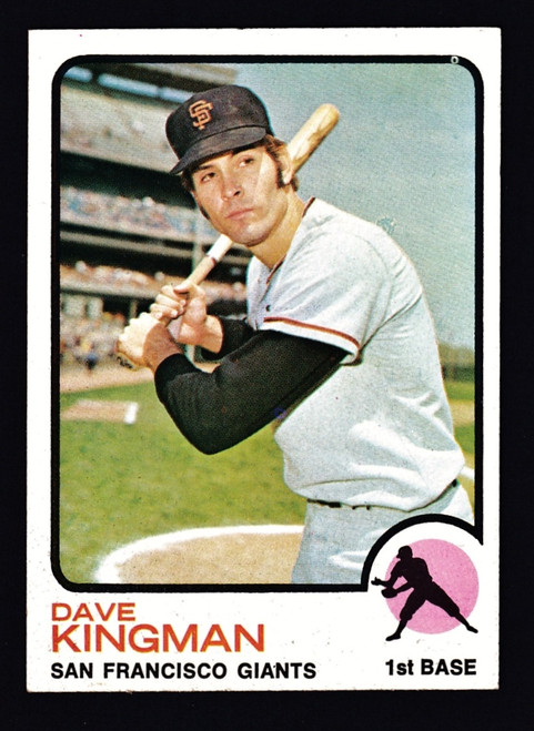 1973 Topps #023 Dave Kingman EX+