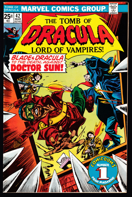 1976 Marvel Tomb of Dracula #42 VG/FN