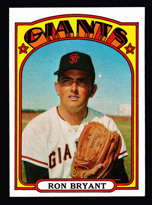 1972 Topps #185 Ron Bryant EXMT