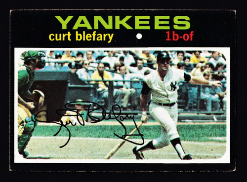 1971 Topps #131 Curt Blefary VGEX