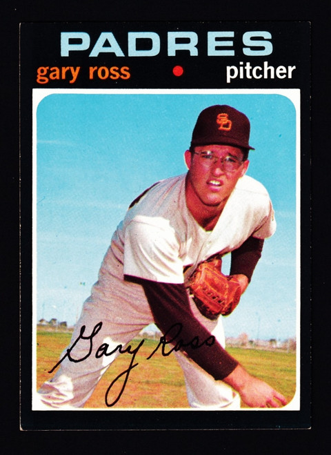 1971 Topps #153 Gary Ross EX+