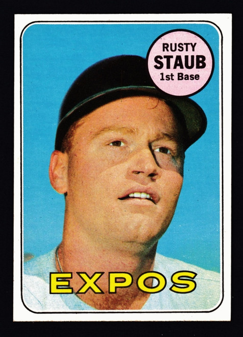 1969 Topps #230 Rusty Staub EXMT+