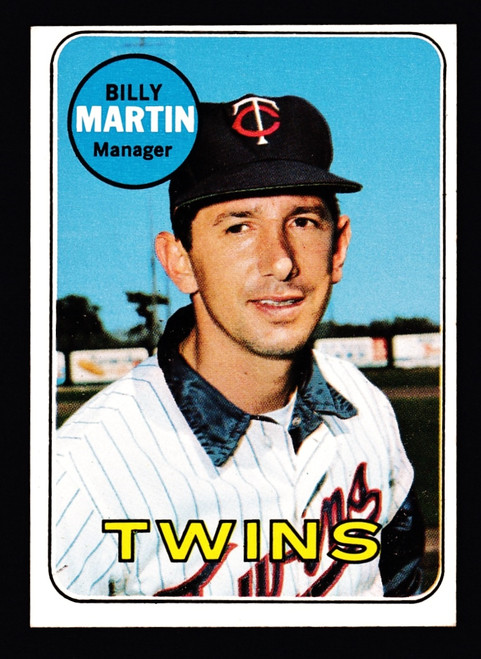 1969 Topps #547 Billy Martin VGEX