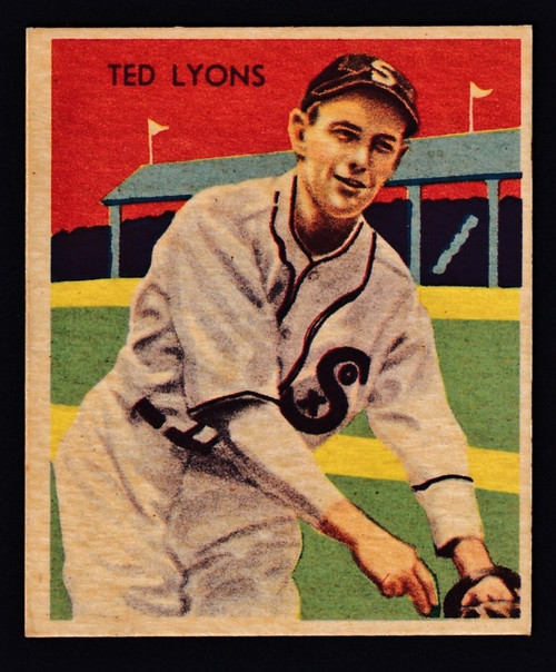 1935 Diamond Stars #043 Ted Lyons EX-