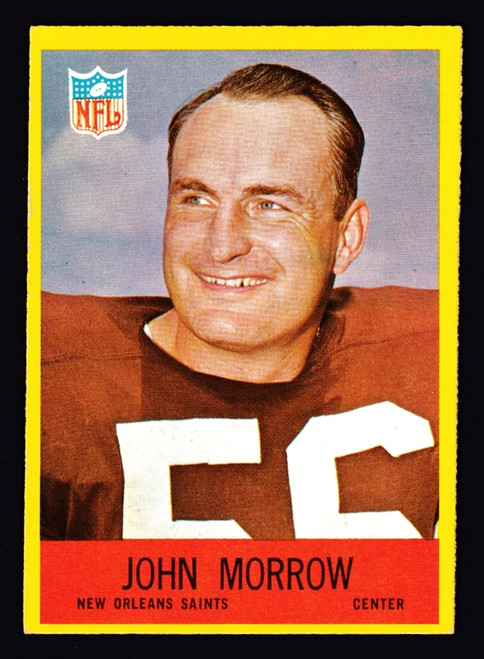 1967 Philadelphia #128 John Morrow EX-