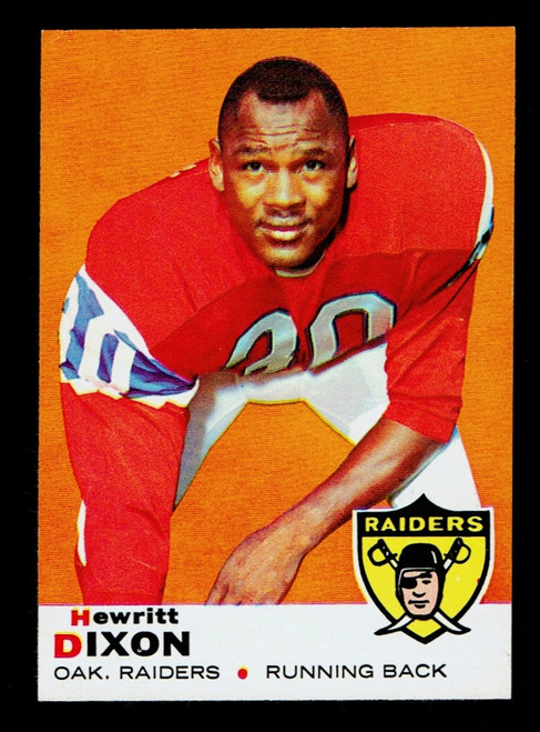 1969 Topps #098 Hewritt Dixon EX