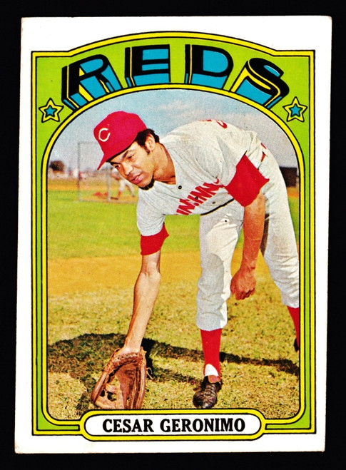 1972 Topps #719 Cesar Geronimo VG