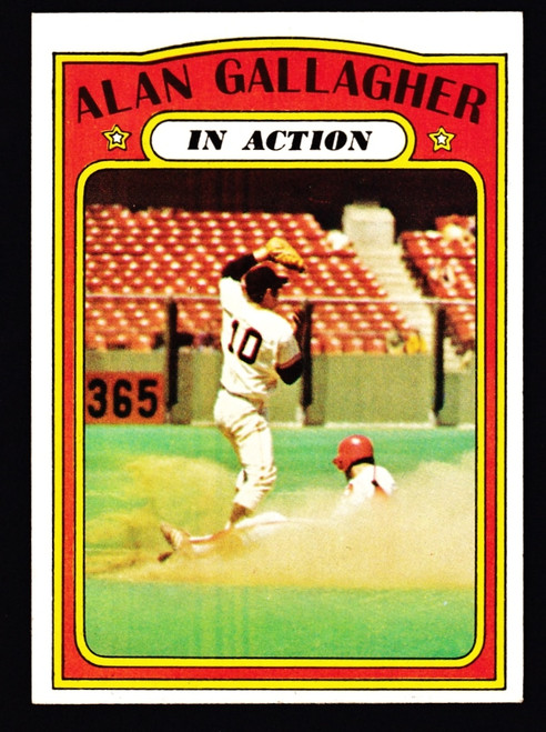 1972 Topps #694 Alan Gallagher EX-