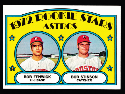 1972 Topps #679 Astros Rookies VGEX