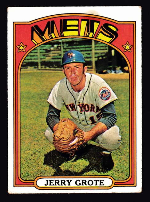 1972 Topps #655 Jerry Grote VG+