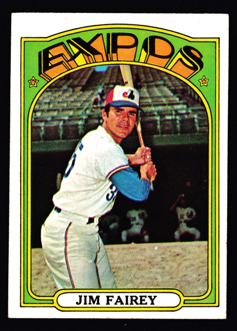 1972 Topps #653 Jim Fairey EX