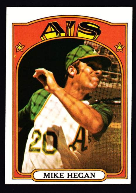 1972 Topps #632 Mike Hegan EX-