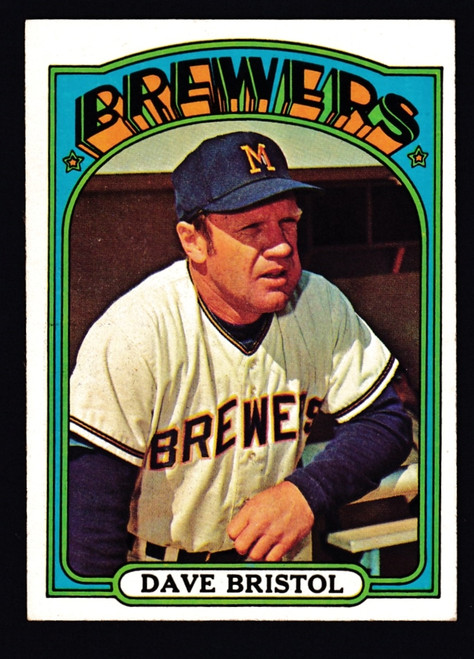 1972 Topps #602 Dave Bristol EX