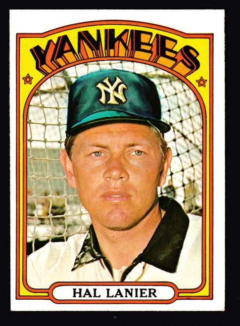 1972 Topps #589 Hal Lanier EX-