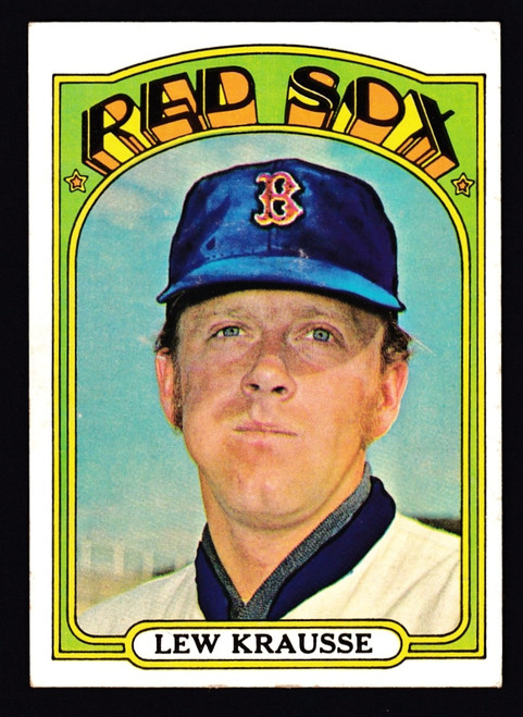 1972 Topps #592 Lew Krause EX-