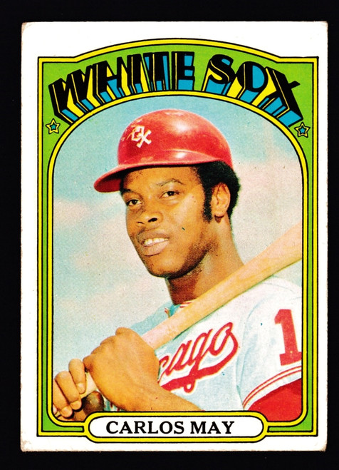 1972 Topps #525 Carlos May VG