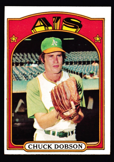 1972 Topps #523 Chuck Dobson VGEX