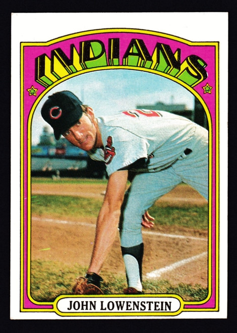 1972 Topps #486 John Lowenstein EX