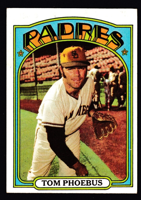 1972 Topps #477 Tom Phoebus VGEX