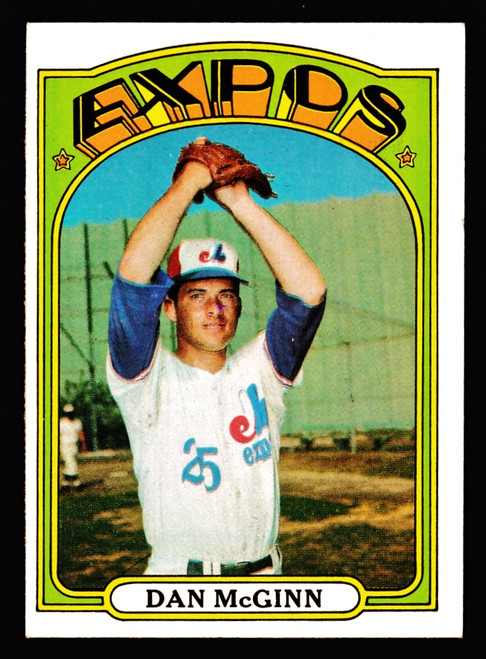 1972 Topps #473 Dan McGinnis EX-