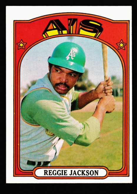 1972 Topps #435 Reggie Jackson IA EX-