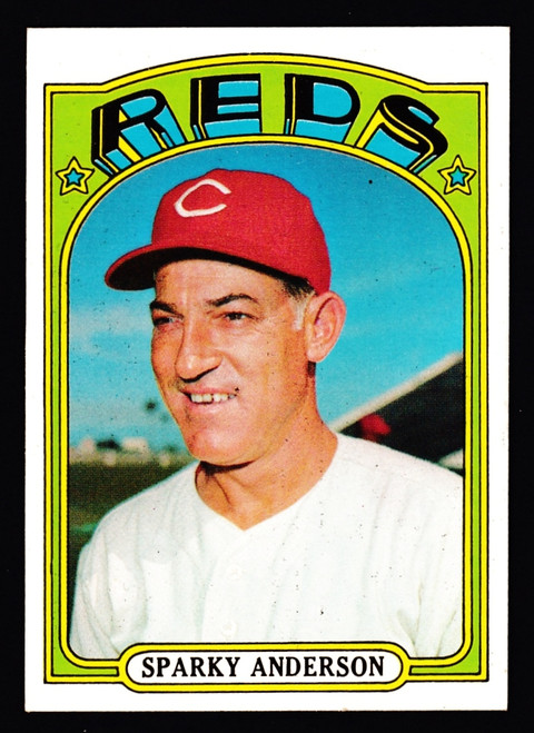 1972 Topps #358 Sparky Anderson EXMT+