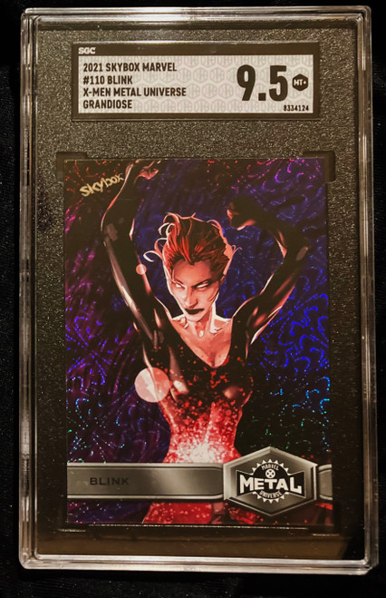 2021 Skybox Marvel Metal Universe #110 Blink Grandiose SGC 9.5